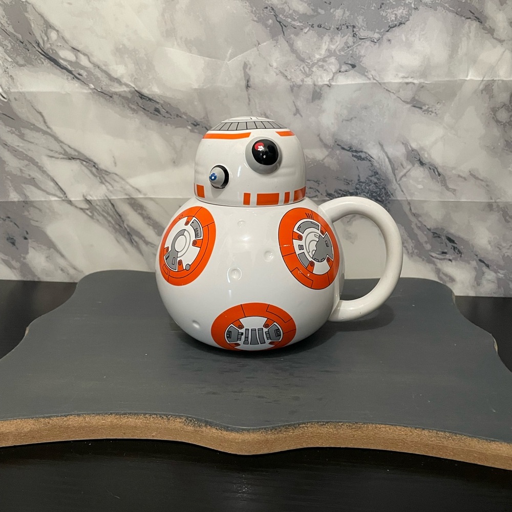 Star Wars BB-8 Orange and White Ceramic Mug